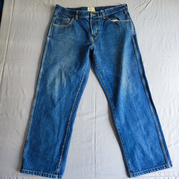 Red Head jeans classic straight men's size 38X30 denim blue cotton - Picture 1 of 12